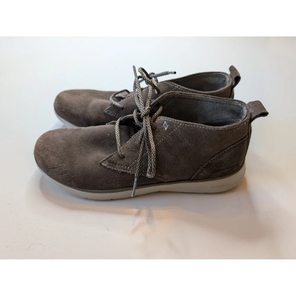 Eddie Bauer Cloudline Womens 9 Brown Suede Chukka Desert Ankle‎ Boots 0119-762